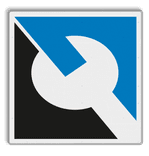 Verkeersbord vierkant reflecterend + eigen ontwerp/opdruk