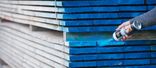 Krijtspray blauw - tijdelijke markeerspray - 500 ml