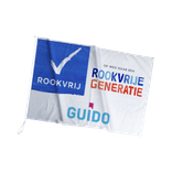 Gevel-/mastvlag + logo - Rookvrije Generatie