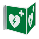 Haaks bord E010 - AED