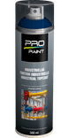 Aérosol industriel bleu brillant pour métal et surfaces – 500 ml