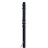Stilpoller TS-ZENITH aus Stahl Ø76mm, anthrazitgrau