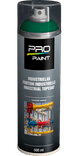 Aérosol de peinture industrielle vert brillant – 500 ml