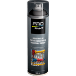 Aérosol de peinture industrielle noir mat ou brillant – 500 ml