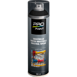 Aérosol de peinture industrielle noir mat ou brillant – 500 ml
