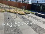 Vloermarkering - teksten - wegenverf