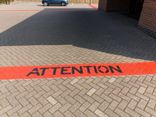 Wegmarkering wegenverf - tekst vrij invoerbaar