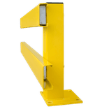 Montant pour rail de protection industriel BLACK BULL 465x80x80mm