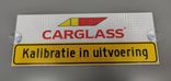 Autobord 400x150mm met zuignappen - eigen ontwerp