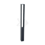 Poteau de trottoir Almere carré gris anthracite DB703