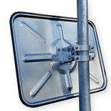 Verkeersspiegel RVS 800x600mm