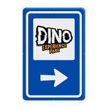 Bewegwijzering met LOGO BW101 + pijlfiguratie