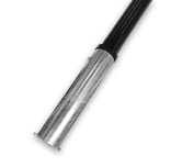 Stilpoller TS-ELITE aus Stahl Ø76mm, anthrazitgrau