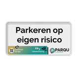 Informatiebord PARQU - 2-1 | Tekstvlak