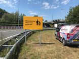Informatiebord 3:2 - Rijkswaterstaat wenst u een goede reis