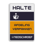 Haltebord - Nedschroef met icoon