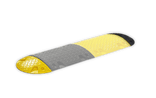 Kunststof verkeersdrempel 20km/h - eindstuk - 215x430x50mm
