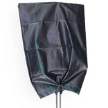 Afdekhoes zwart 800x1050, polypr. 4 ringen (40 stuks)