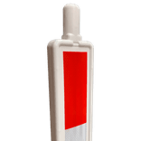 Baken Sb250 2c rood wit (dubbelzijdig reflecterend klasse 3)