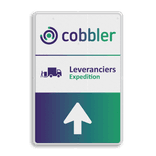Verkeersbord DOR rechthoek 3:2 reflecterend + eigen ontwerp/opdruk