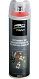 Spray de marquage fluorescent rouge 360° – 500ml