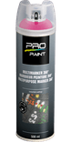 Spray de marquage fluorescent rose 360° – 500ml