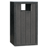 Poubelle extérieure TS-JUPITER 70 L en plastique recyclé – Sand Beige