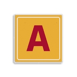 Informatiebord vierkant reflecterend + Eigen tekst