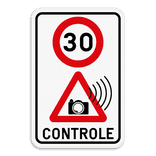 Verkeersbord Snelheidscontrole