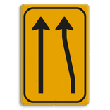 Omleidingsbord WIU T01-2l geel/zwart