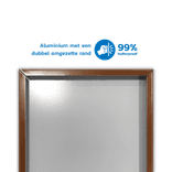 Verwijsbord toeristisch (bruin) - met 1 pictogram, 1 regel tekst en pijl