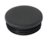 Capuchon en plastique Ø76mm - noir