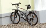 Fahrradbügel Stahl Ø48 mm 1400x850 mm anthrazitgrau