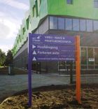 Portaalsysteem TS-50/100 met informatiebord (2:3) + eigen ontwerp/beeldmateriaal