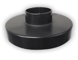 Couvercle pour balise de sécurité - plastique - Ø48/76mm