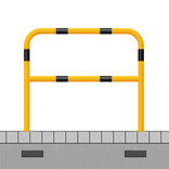 Barrière de protection Ø60mm avec tube intermédiaire