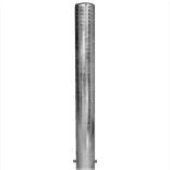Poteau de protection Ø152mm à sceller - Plusieurs longueurs - Galvanisé ou jaune/noir
