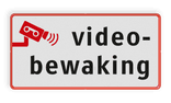 Informatiebord  videobewaking - BP06