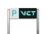 Parkeerplaatsbord type TS - met logo en/of eigen ontwerp - reflecterend