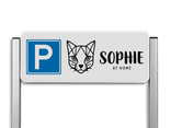 Parkeerplaatsbord type TS - met logo en/of eigen ontwerp - reflecterend