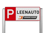 Parkeerplaatsbord type TS - met logo en/of eigen ontwerp - reflecterend
