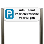 Parkeerbord elektrisch opladen type TS