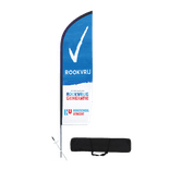 Beachflag 800x2200mm - Rookvrije Generatie