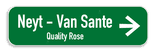 Straatnaambord gepersonaliseerd met eigen opdruk 700x200mm