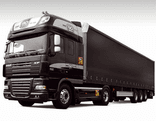 Sticker angles morts vrachtverkeer officieel - 170x250mm - Reflecterend