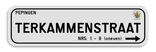 Straatnaambord gepersonaliseerd met eigen opdruk 700x200mm