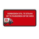 Parkeerbord met eigen ontwerp/opdruk - Picnic