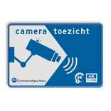Cameratoezicht met logo / (bedrijfs)naam - BP11