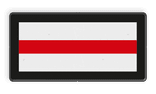 Afsluitbord - RS 513 - 600x300mm - Reflecterend