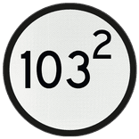 Bord Aankondiging overweg - RS 318a - Ø600mm - 100 of hoger